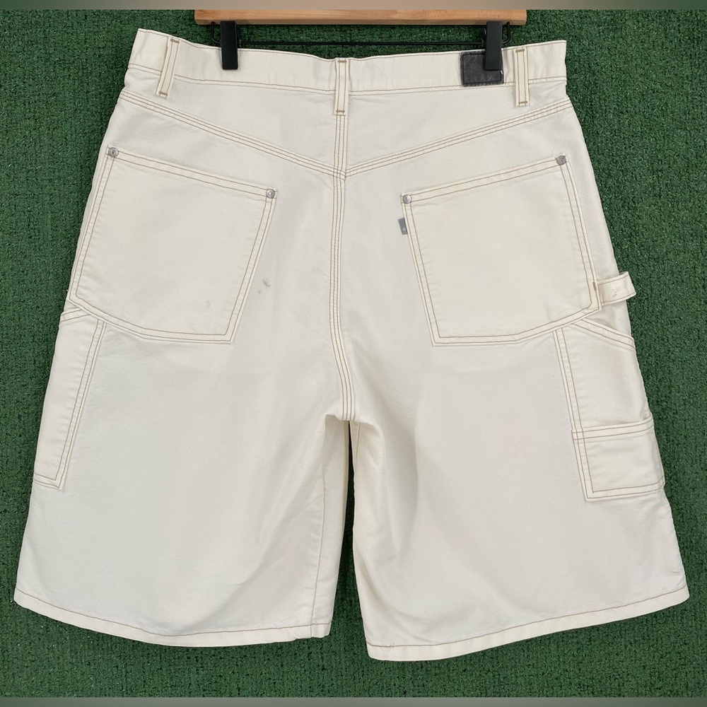 VTG 90s Levi’s Silvertab Baggy Painter Carpenter Shorts Men’s Size 36